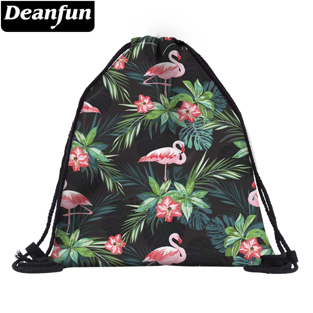 Сумка на шнурке Deanfun Женская с 3D принтом школьные сумки для девочек 60146 | Багаж и