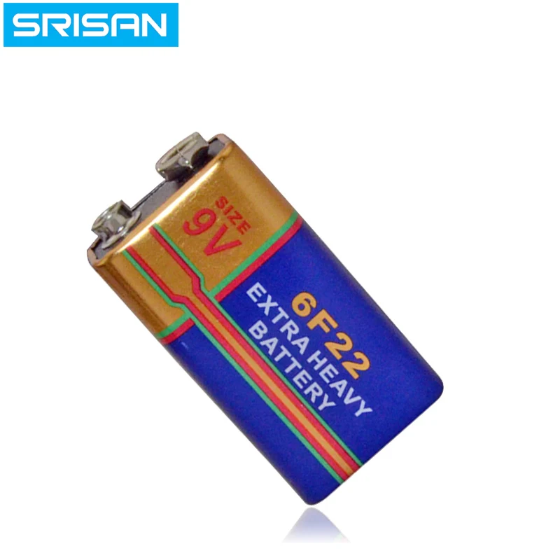 

NEW 4pcs 4x 6F22 New Alkaline Battery 9V Laminated Carbon Batteries for Alarm Wireless Microphone Mercury Free Long working life