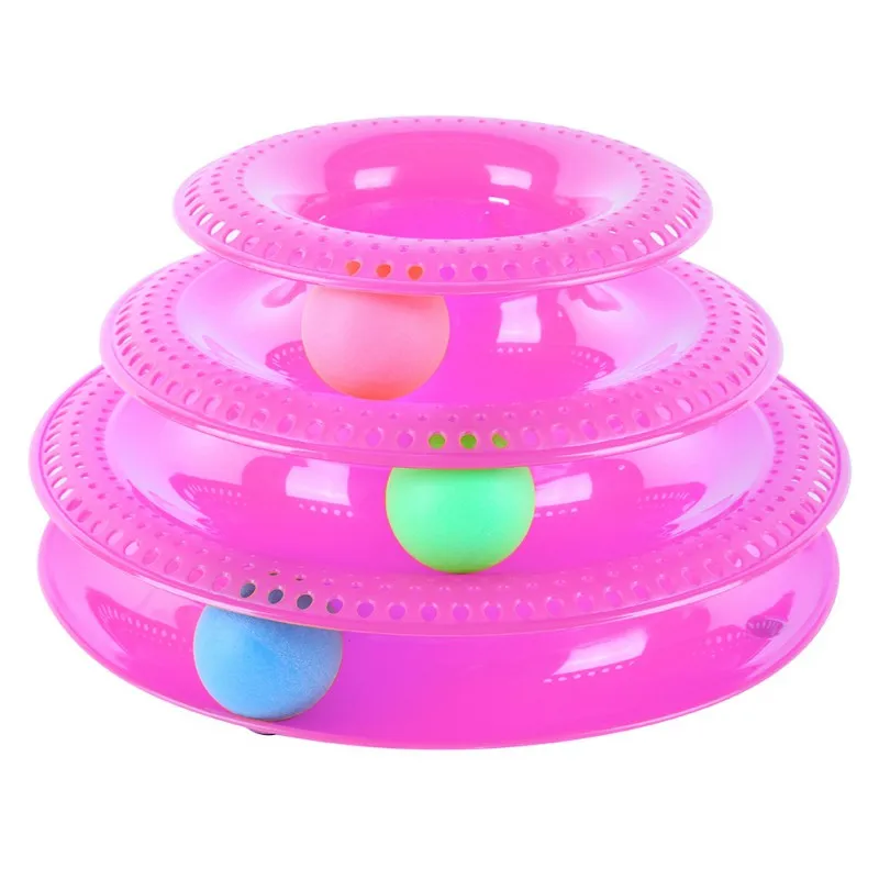 Cat Pet Toy Intelligence Amusement Rides Shelf dog Cat toys Training Amusement ball Tower Tracks Disc Cat Pet Toy Intelligence Amusement Rides Shelf dog Cat toys Training Amusement ball Tower Tracks Disc