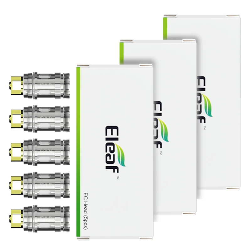 Eleaf ECL 0 18 Ом Замена 50 80 Вт катушечная головка 15 штук для iJust S Lemo 3 2 mini MELO III|coil