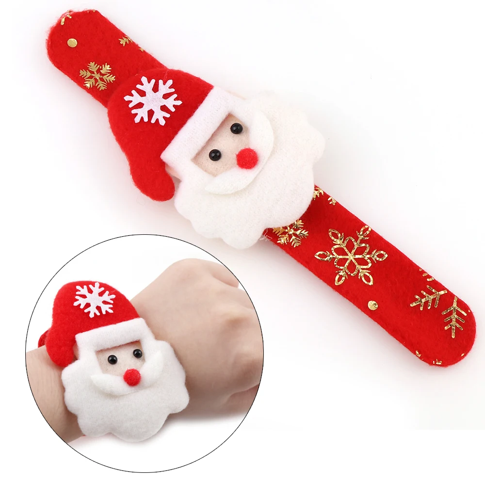 10PCS Merry Christmas Ornament plush snowman accessory Craft  New Year DIY Santa Claus Pendants Home Furnishing Tree Decoration images - 6