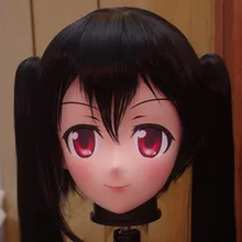 Special Offers (C2-028)New Arrival Adult Anime KIG Cosplay Kigurum i Full Head Masks with Wig Fetish Mask and Suit Crossdresser in Party Special Offers (C2-028)New Arrival Adult Anime KIG Cosplay Kigurum i Full Head Masks with Wig Fetish Mask and Suit Crossdresser in Party