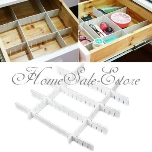 6Pcs/Set Home Cleaning Organizer 6Pcs Home Kitchen Tidy Plastic Grid