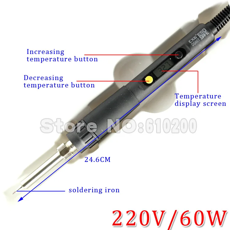 

60W/220V Highend Digital Nc Thermostatic Soldering lron Electronic welding tool Electric Soldering Replace 936 Soldering station