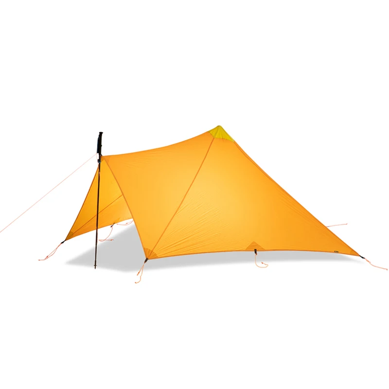 FLAME'S CREED TrailStar палатка для кемпинга Ультралегкая на 1-2 человека уличная 20D нейлоновая с обеих сторон Кремниевая Пирамида укрытие для пеших прогулок