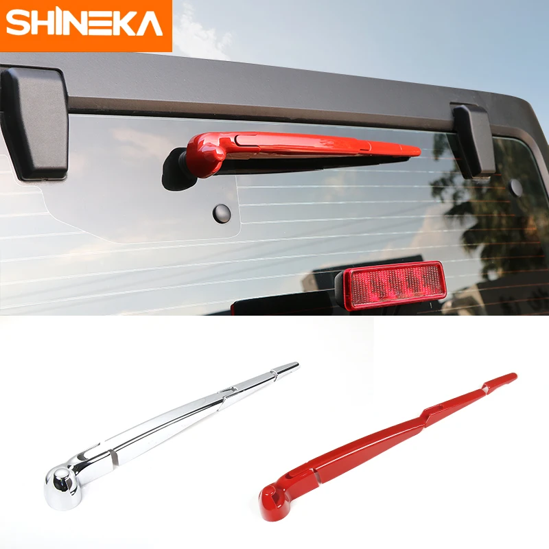 SHINEKA Rear Windshield Wipers Cover Tail Window Wiper Cover Trim for