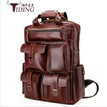 Famous Brand Bag men Backpack male England Style Designer High Quality genuine Leather Backpack Men travel backpack bags big famous brand england style women backpack natural cowhide ladies daypack backpacks travel bags genuine leather back pack w09770