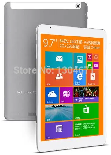 Планшетный ПК с двойной системой Teclast X98 Air 3G 9 7 дюйма 2 16 ГГц экран Retina 2048x1536 Гб ОЗУ 32