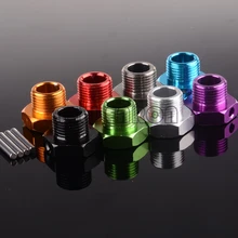 ENRON – roue hexagonale métallique en aluminium 81011, 4 pièces, 17MM, pour voiture RC 1:8 1/8 HSP Redcat Himoto, pièce de mise à niveau 80124