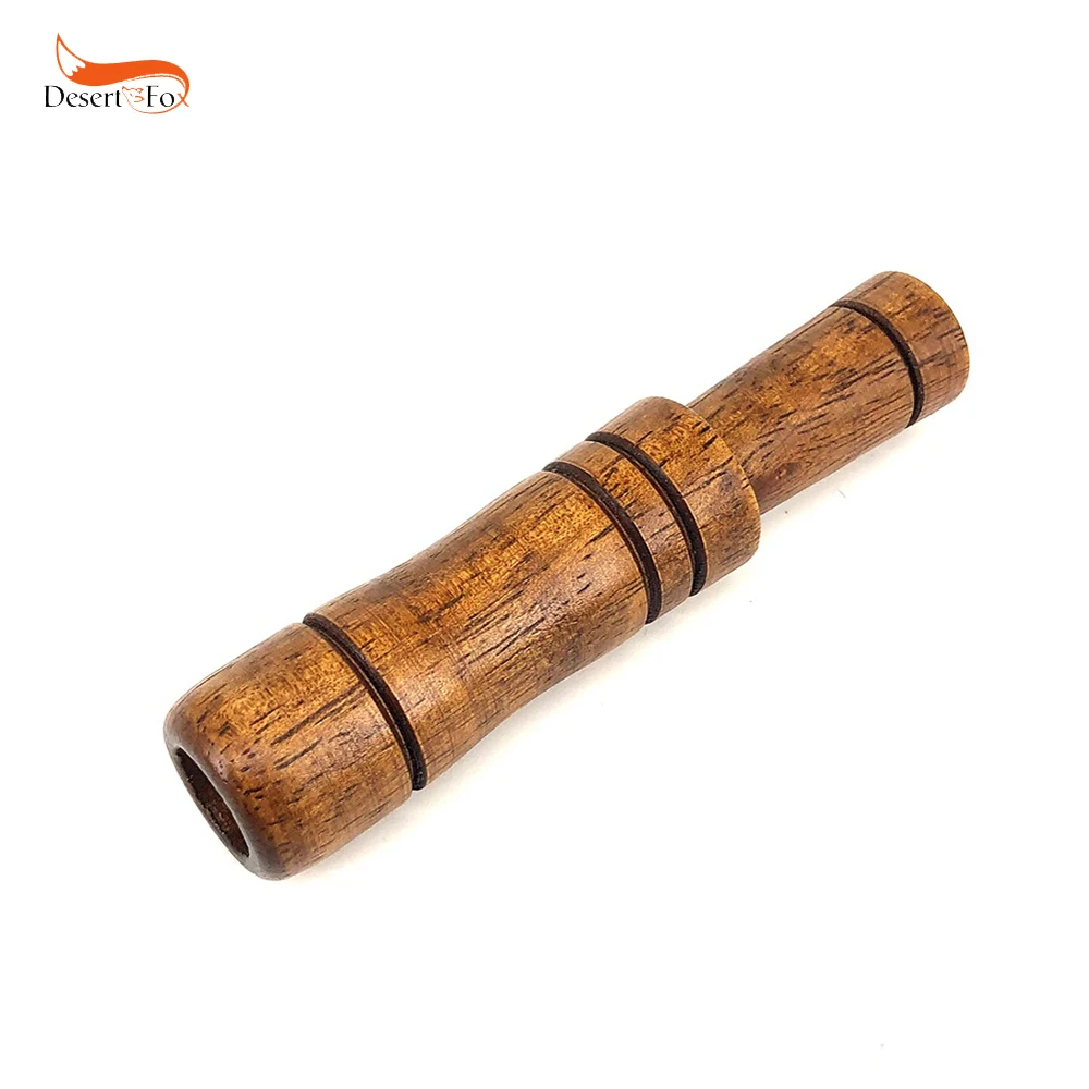 

New Decoy Duck Whistle Sound Hunter Lure Hunting Call Duck Voice Wooden Brown Whistle for Outdoor Archery Hunting Shooting