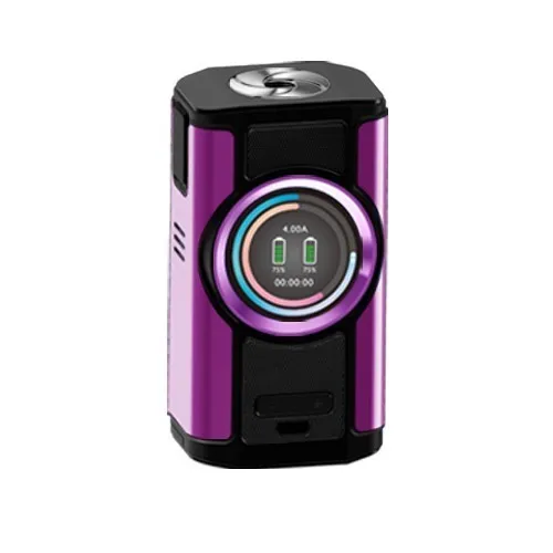 Электронная сигарета мод Aspire "Динамо" 220 Вт 510 нить Vape коробка Поддержка VW VV обход ДС TC TCR режимов с 2-дюймовый TFT Экран - Цвет: purple