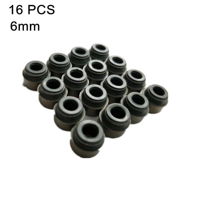 BTAP 6mm Green Engine Valve Stem Oil Seal For AUDI A3 A4 A5 A6 A7 VW Jetta Golf Passat 1.8 1.8T