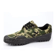 Камуфляж мужские обувь для прогулок работы рабочие Тактический камуфляжные кроссовки открытый стрельба Охота Training Нескользящие рабочие сапоги и
