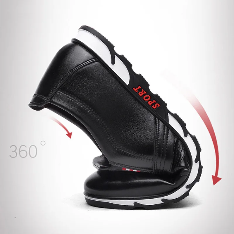 Fashion Leather Shoes Men Casual Shoes 2019 New Men Loafers Soft Driving Shoes Men's Flat Moccasins Handmade Chaussure Homme