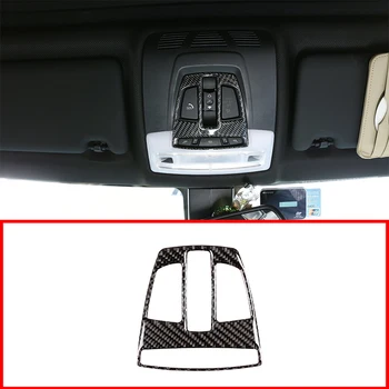 

Real Carbon Fiber Car Front Reading Light Decorative Frame Sticker for BMW F30 F35 3 4 Series 2013-2018 Car Accessories