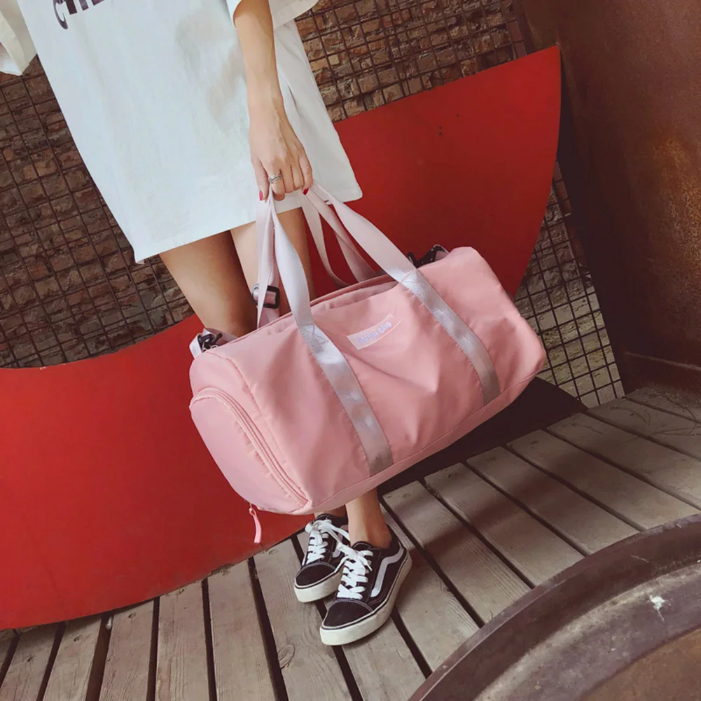 Для мужчин Gym Bag Single-сумка Для женщин Фитнес Путешествия Сумочка OutdoorDry и мокрой сепарации сумка Sac спортивная сумка Bolsa de Фитнес