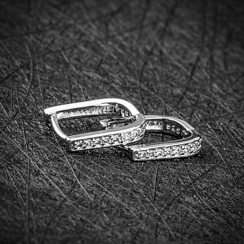 QCOOLJLY золотые серебряные фантастические CZ циркониевые Серьги Красивые свадебные серьги-кольца для женщин Лучшие подарки Прямая поставка B387