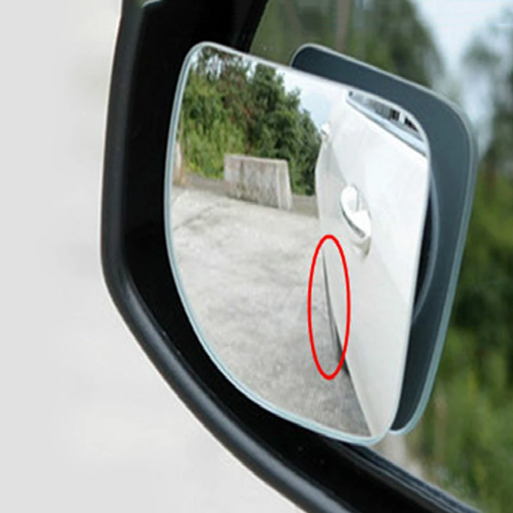 1 Pair Universal Adjustable car mirror Car Auto Wide Angle Side Rearview Adjustable Blind Spot Mirror ??????? ???? Accessories