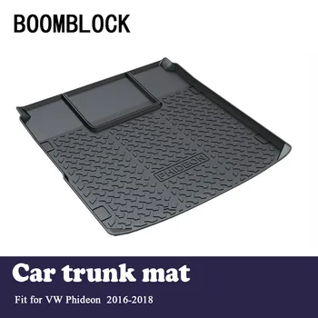 

BOOMBLOCK Car Interior Accessories Non-slip Dustproof Trunk Special Floor Foot Mat For VW Phideon 2018 2017 2016