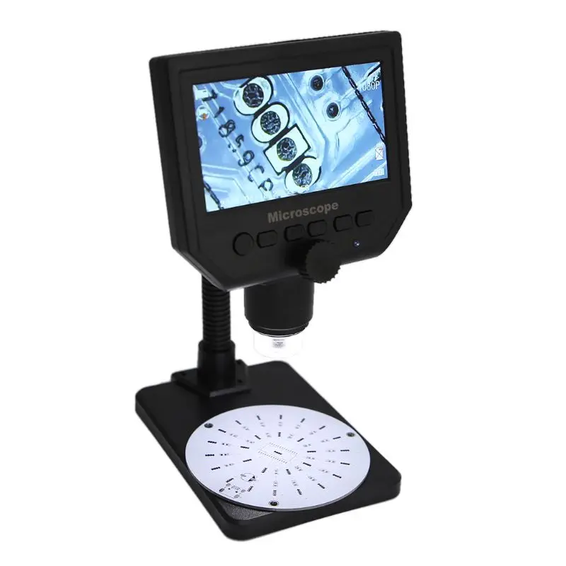 G600 + Обновление HD 3.6MP цифровой микроскоп 4 3 &quotLCD микроскопы Лупа
