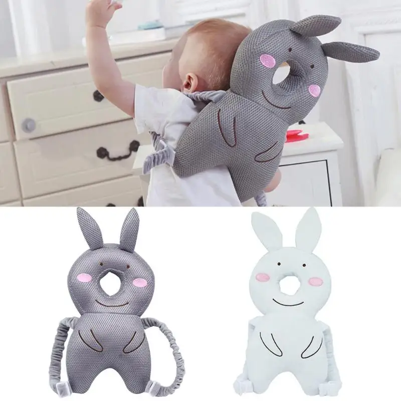 Newborn Baby Head Protection Pillow Cute Lion Shape Toddler Headrest Pillow Backpack Infant Neck Cushion Kids Walking Care Prote
