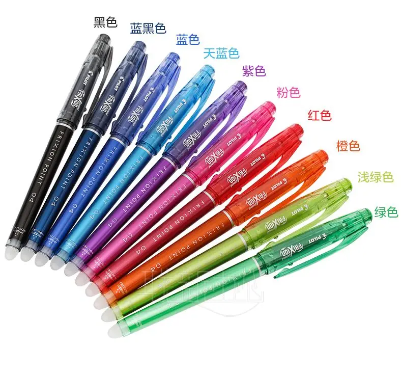 Pilot Pen FRIXION LF 22P4 стираемая гелевая ручка с иглой 0 4 мм Япония|pilot pen frixion|pen needlepen frixion |