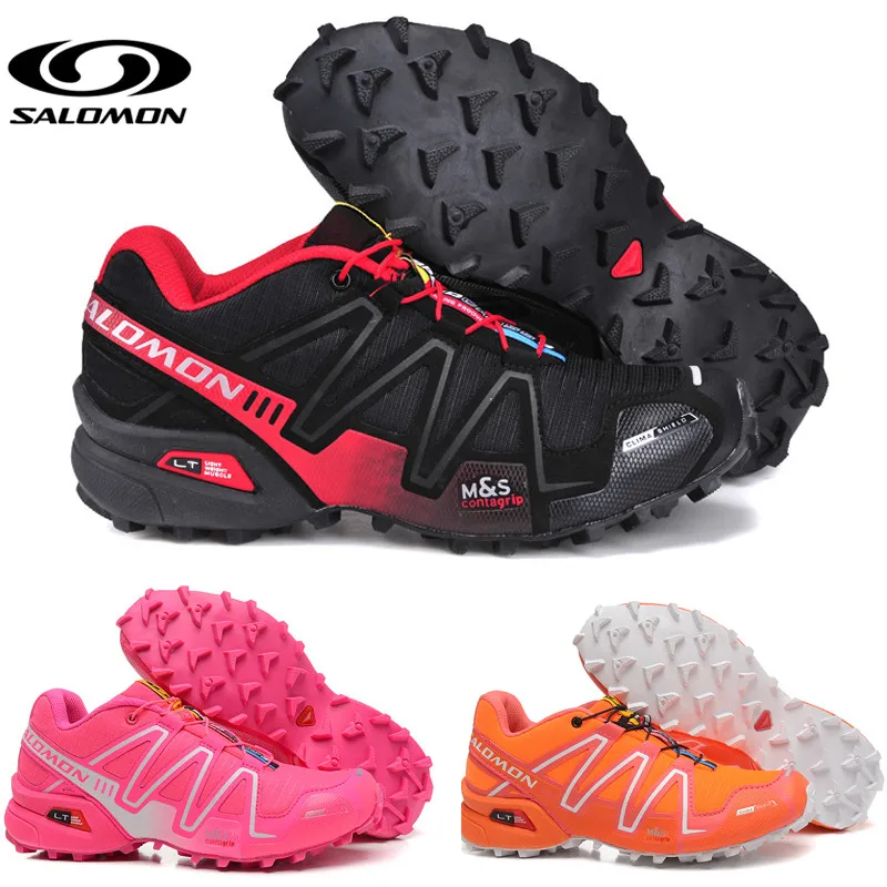 

Salomon Speed Cross 3 CS III Women Shoes Outdoor Woman Breathable Running Shoes Zapatillas Mujer Deportiva Salomon Shoes