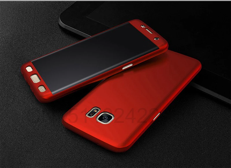 360 Degrees Shockproof Phone Case For Samsung Galaxy A5 A7 2017 A8 2016 Hard PC Back cover For Samsung J5 J7 2017 A14