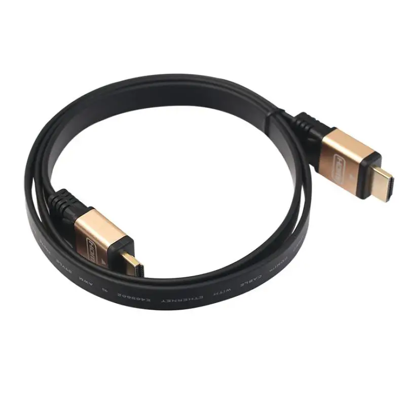 HDMI 2 0 4K 30AWG HD 18 Гбит/с 3D Аудио возврат Ethernet плоский кабель AU28 Прямая поставка |