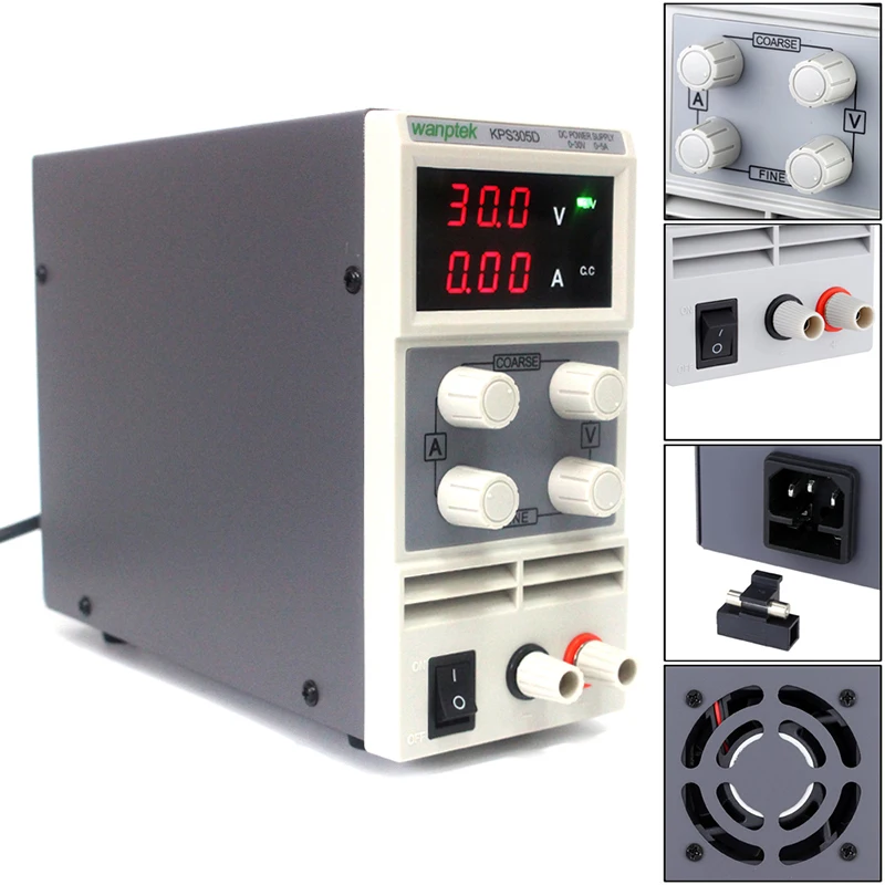 

Switching Lab Power Supply Adjustable DC 120V 1A 2A 3A Bench Power Source Digital Laboratory Power Supply 220 v 110V Regulator