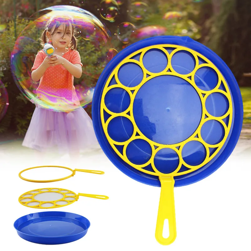 2019 New 1 Pcs Blowing Bubble Toy Soap Blower Educational for Children Kids Outdoor Birthday Party
