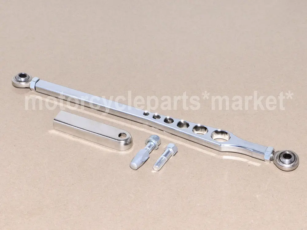 

Chrome/Black Motorcycle Gear Shift Linkage Lever Fit For Harley Softail Dyna Wide Glide Trike Rod 1986-2015 2016 2017