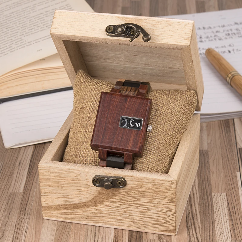 Роскошные Брендовые мужские кварцевые наручные часы BOBO BIRD с маленьким циферблатом, деревянной подарочной коробкой, возможна Прямая поставка и изготовление на заказ