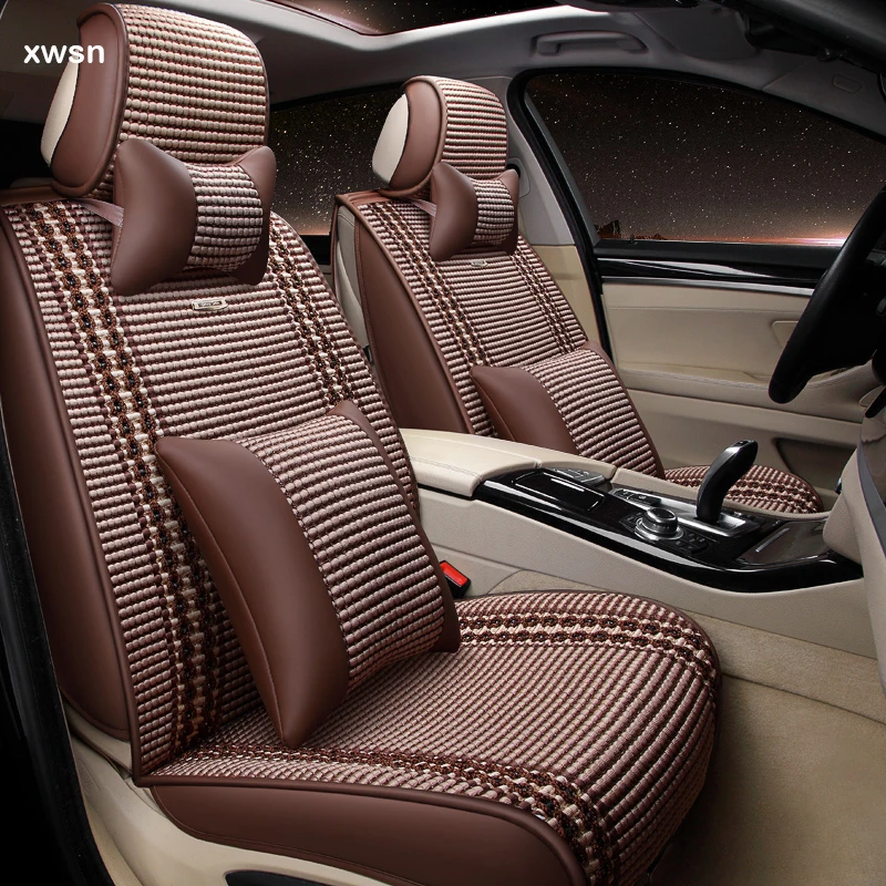 

Ice silk car seat cover for Peugeot 206 smart fortwo accessories for Ford ranger Chevrolet lacetti Buick Skoda octavia a5