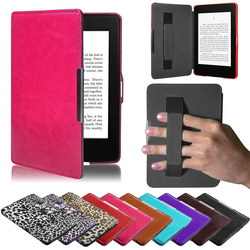

Ultra Slim Leather Smart Tablet Case Cover For Amazon Kindle Paperwhite (2015) SHockproof Tablet Case 6Inch Free Shipping A30