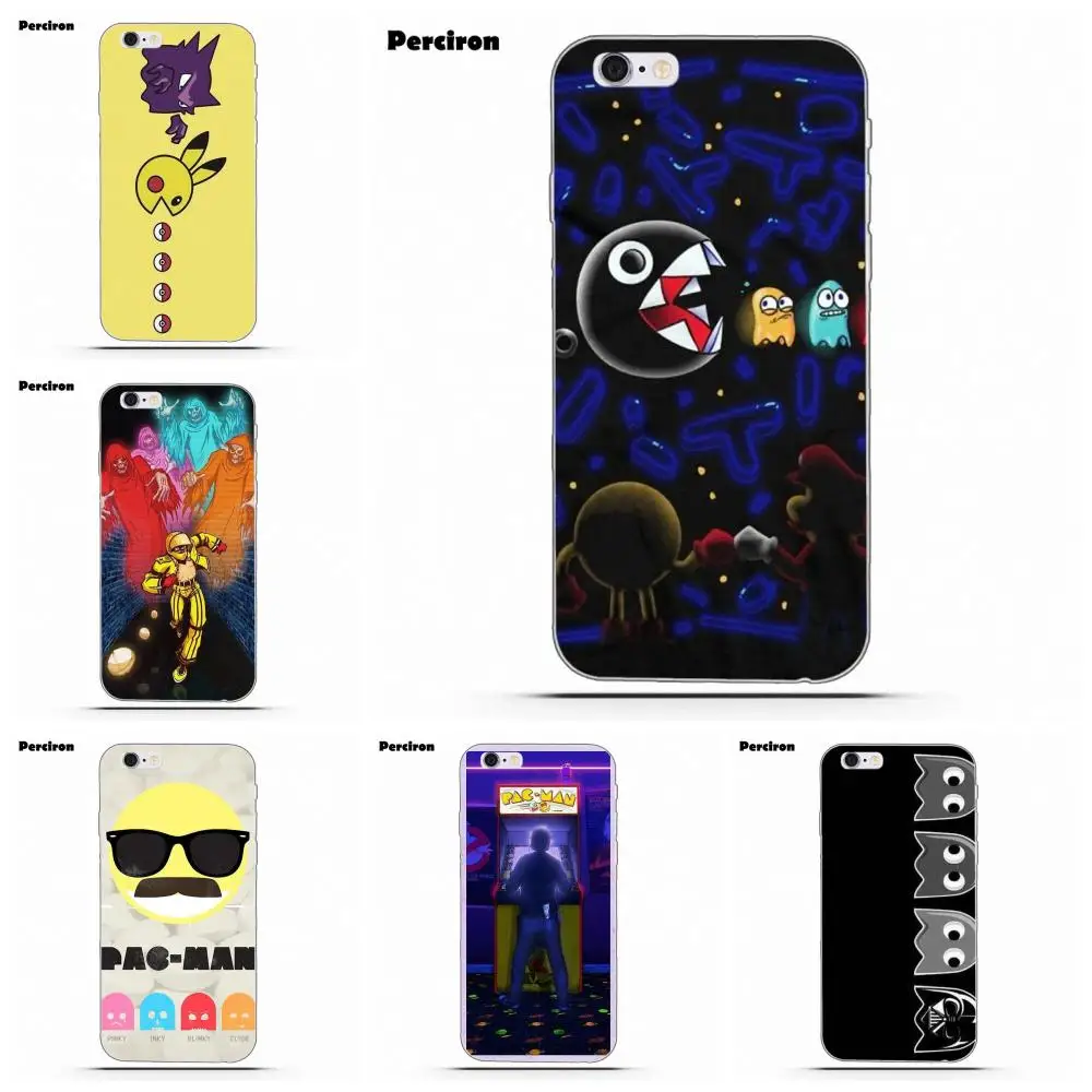 

Pacman Gamer Nerd Funny Soft TPU Phone Case For Huawei P7 P8 P9 P10 P20 P30 Lite Mini Plus Pro 2017 2018 2019