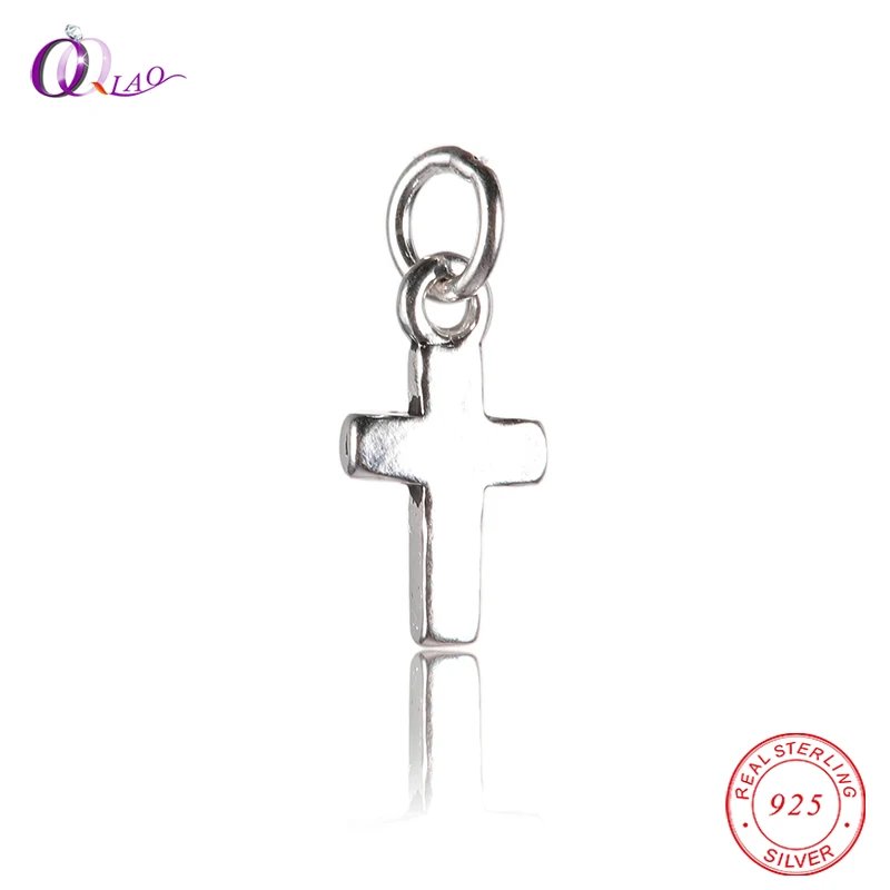 

Women Sterling-Silver-Jewelry Fantasy Charms Crosses Pendant & Necklaces Hot sale 100% real 925 sterling silver Pendant