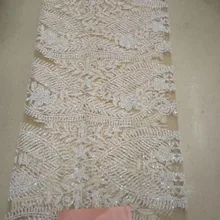 Красивые наклеенного блестящая сетчатая ткань блеск африканские Индии французский тюль кружевной ткани для торжественное платье распиловки 5 ярдов/партия