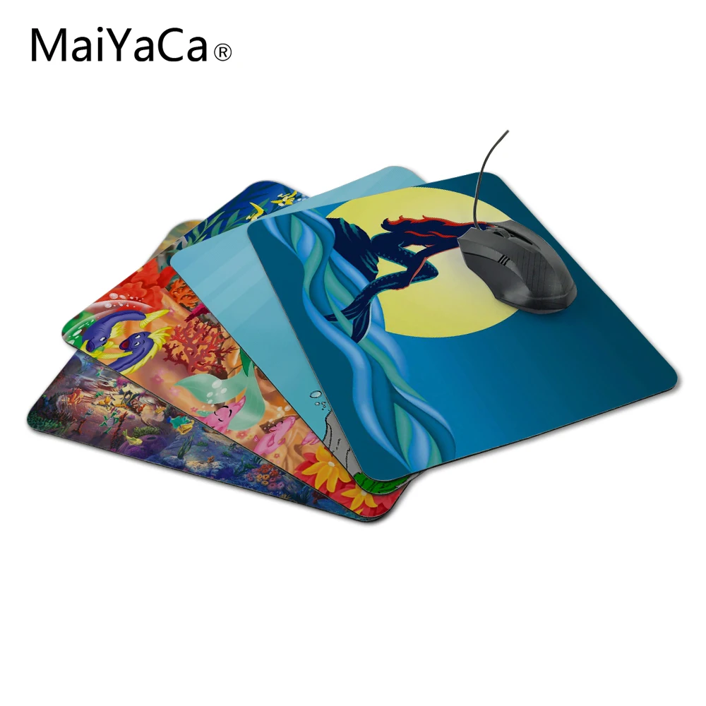 

MaiYaCa Cartoon Anime The Little Mermaid with Box Packed Rubber aming Mouse Pad 18*22cm and 20*25cm and 25*29cm
