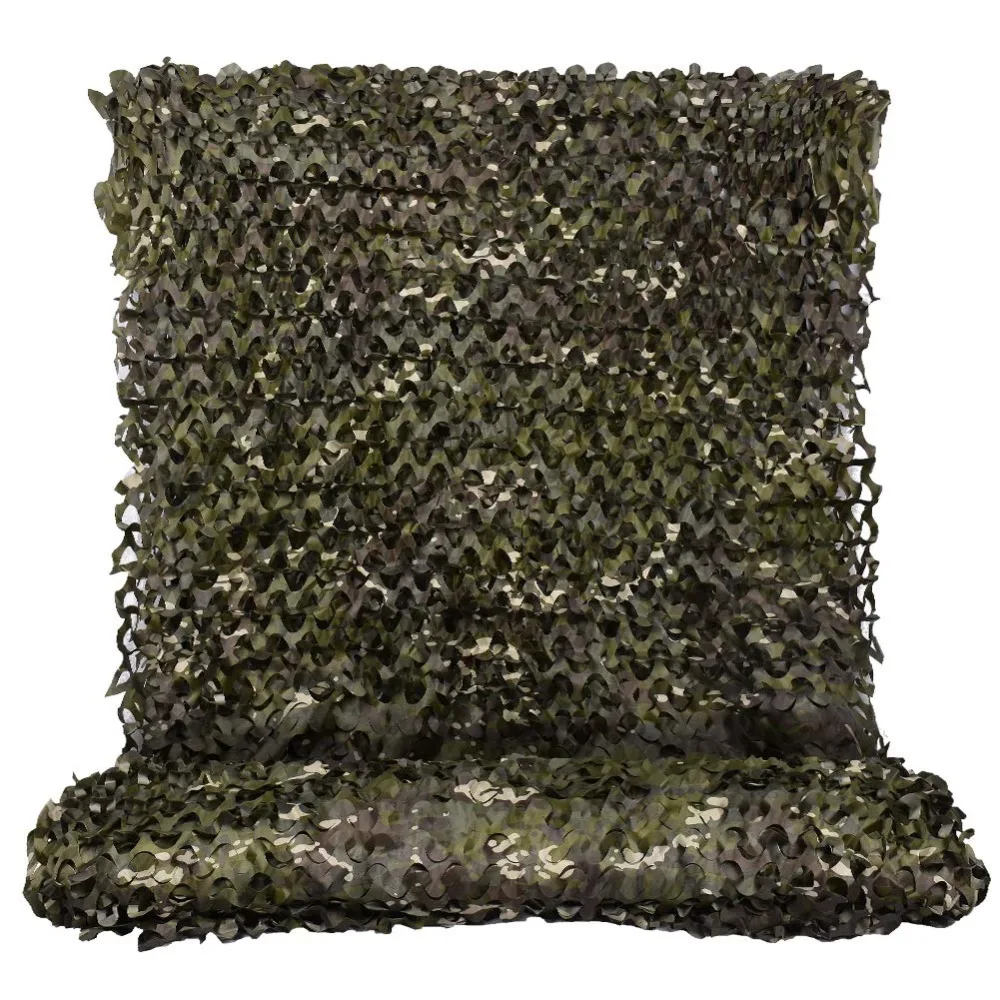 Outdoor Camo Netting Camouflage Net for Camping Military Hunting Shooting Sunscreen Nets Airsoft Ta