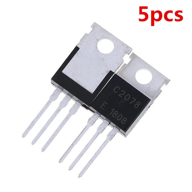 5Pcs/lot New Hot Sale RF/VHF/UHF Transistor TO-220 2SC2078 C2078 Instrument Parts Accessories