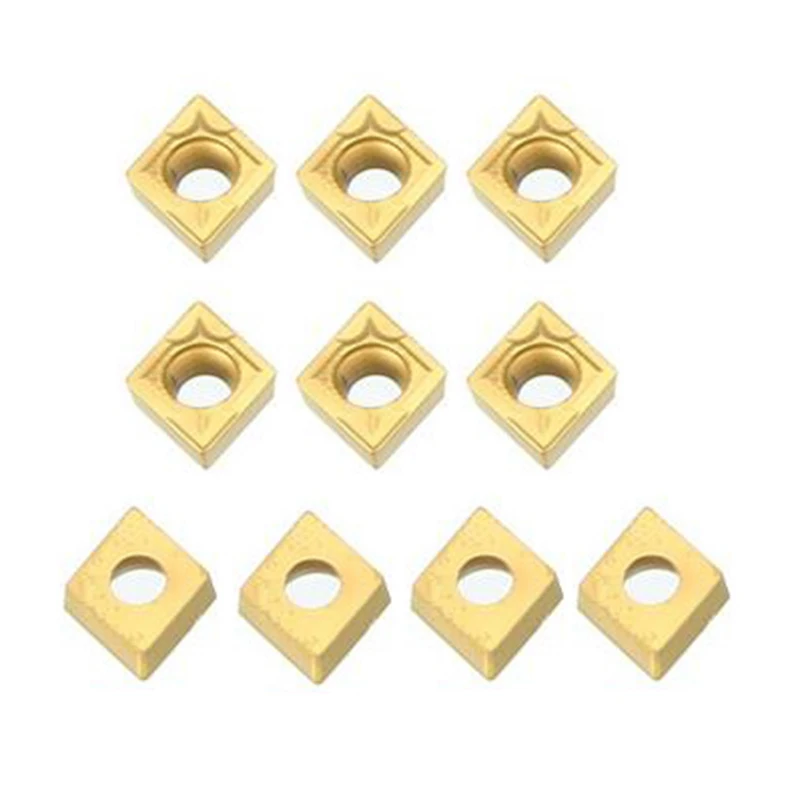 S08K-SCLCR06 Turning Tool Holder Boring Bar + 10pcs CCMT060204-HM Blades Inserts + T8 Wrench For Lathe Turning Tool Mayitr