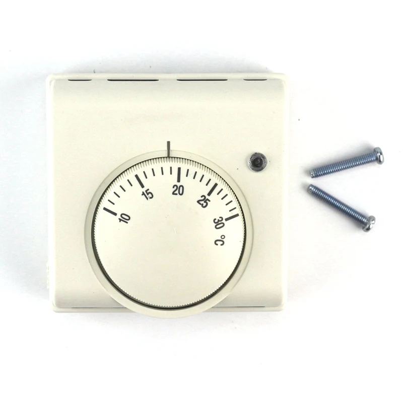 

AC 6A 220V Mechanical Room Floor Heating Temperature Control Air Thermostat Progarmmable Eletric Free Shipping