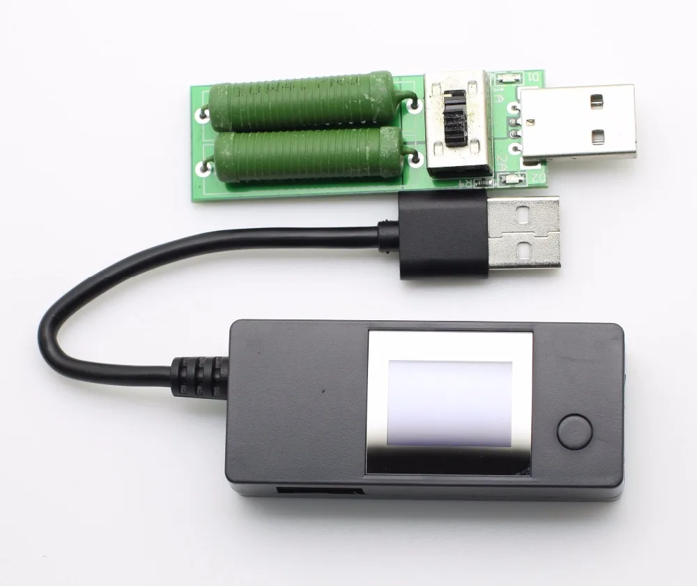 LCDV03 LCD Dual USB Mini Voltage and Current Detector Mobile Power USB