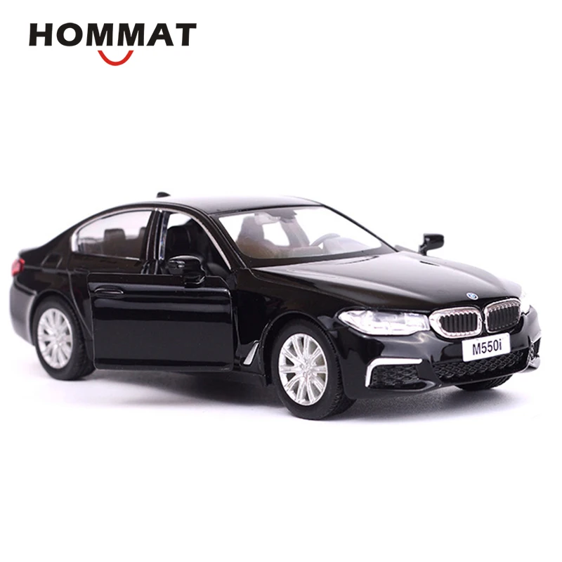 HOMMAT Simulation 1:36 M550i Sedan Car Model Alloy Diecast Toy Vehicle Model Car Collection Gift Toys For Children Pull Back