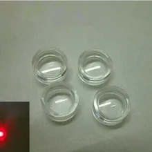 XLFD-7 высококачественные лазерные линзы, лазерная указка объектив, чистая поверхность, размер: 7X3,3 мм, фокусное расстояние: 6,8 мм, материалы PMMA