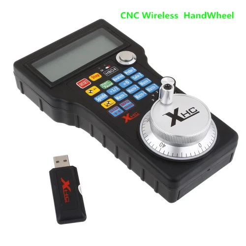 New Wireless USB MPG Pendant Handwheel Mach3 For CNC Mac.Mach 3, 4 axis controller CNC Wireless Handwheel