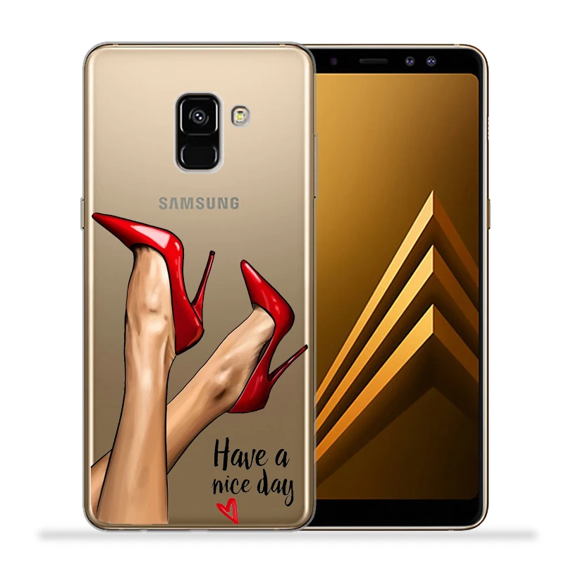Модный чехол для девочек Samsung Galaxy J330 Coffee Man J530 J730 J2 J4 J6 J8 2018 Etui Capa|Бамперы| |