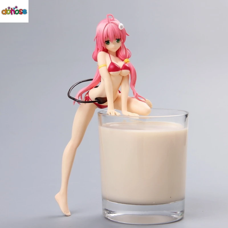 Аниме To love Ru Darkness Red Ver.LaLa Satalin купальный костюм VER./Лапша стоппер ПВХ фигурка