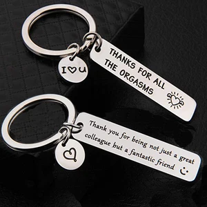 Promo Luxury Custom Keyring Engraved Key Ring Couple Stainless Steel Best Friends Keychain For Women Men Dad Mom Gift Family Jewelry — bequmcmvl Promo Luxury Custom Keyring Engraved Key Ring Couple Stainless Steel Best Friends Keychain For Women Men Dad Mom Gift Family Jewelry — bequmcmvl